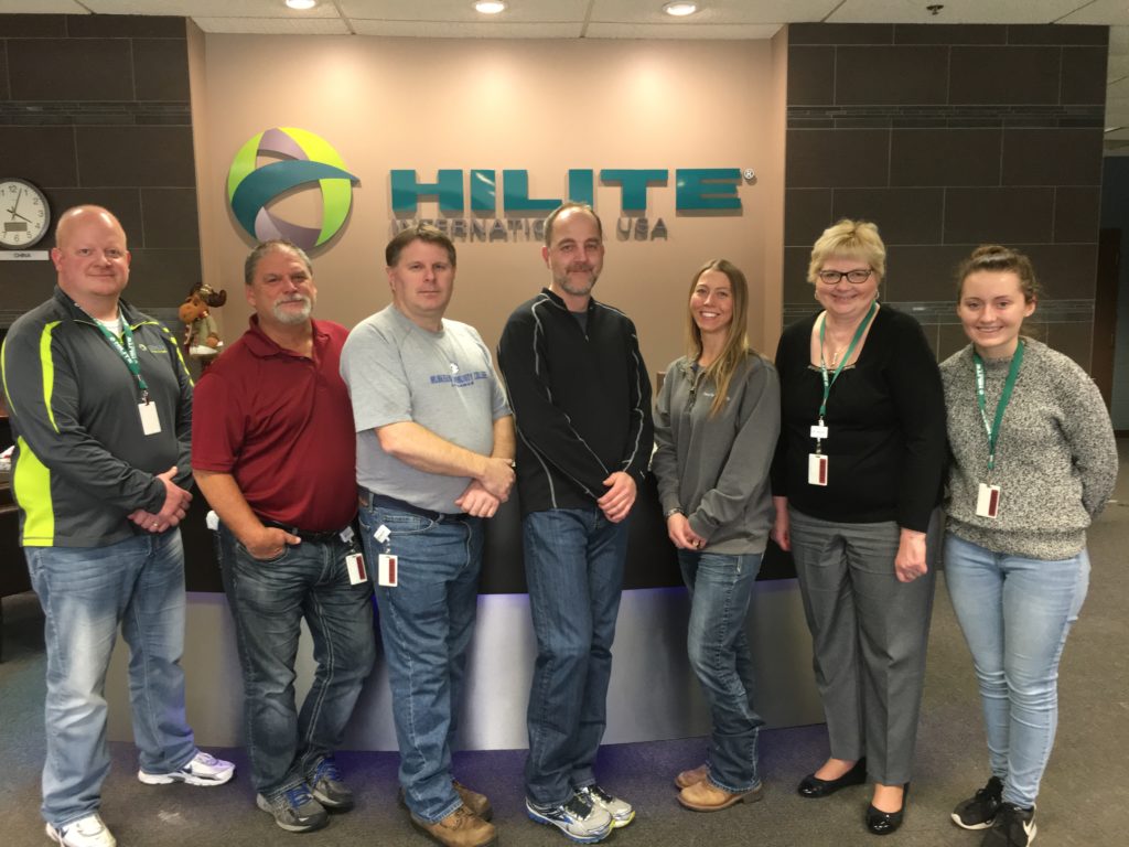 Hilite International Whitehall Community Involvement Team 1.22.18 1024x768 - Thank You Hilite International! A Caring Community