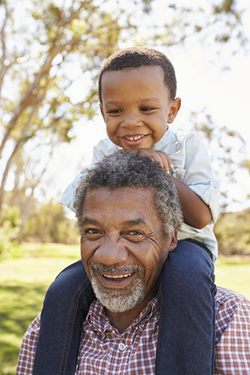 Older Man and Grandchild - The Three C's to Help You Manage Life's Changes