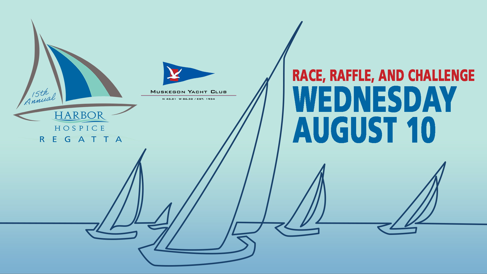 Event Header REGATTA - 15th Annual Regatta Race and Skipper-to-Skipper Challenge - benefiting the Harbor Hospice Foundation