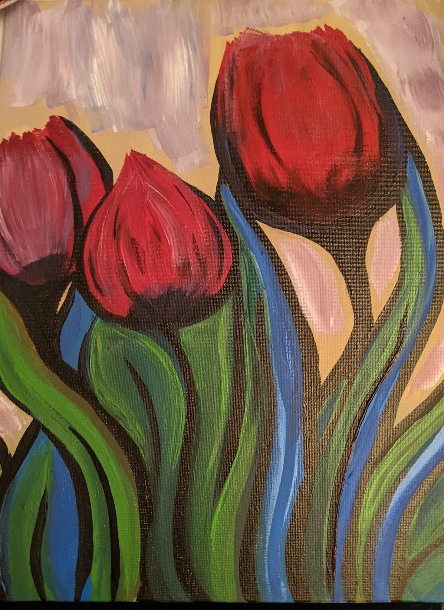 2nd Painting - Painting Night benefiting Harbor Hospice Foundation - April 13