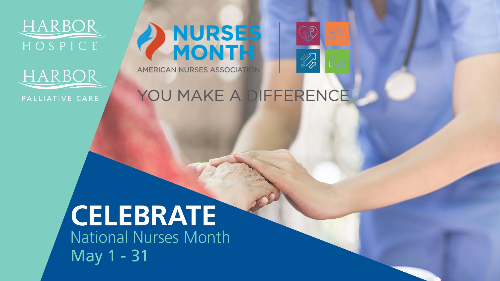 Announcement National Week Month nurses - May is Nurses Month. Nurses Make a Difference!