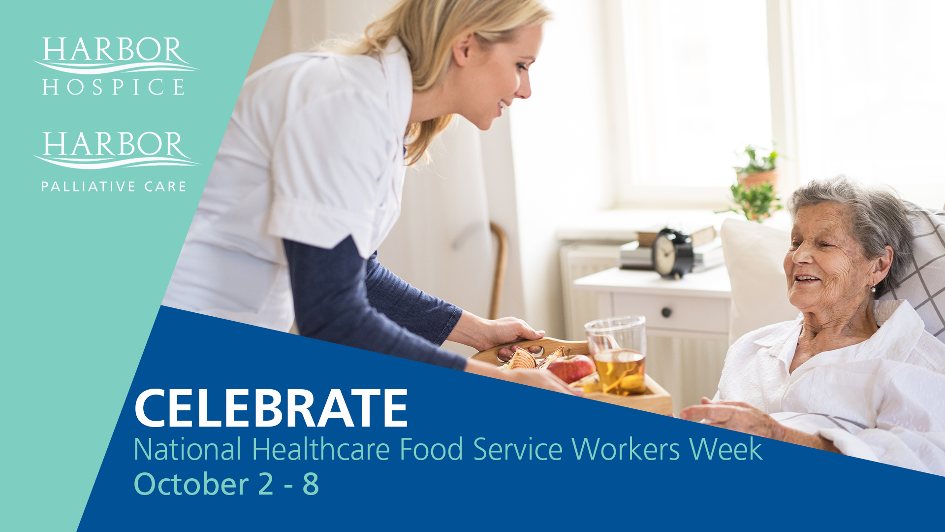 Announcement National Week Month Healthcare Food Service week - Celebrating Healthcare Food Service Workers. It's their week!
