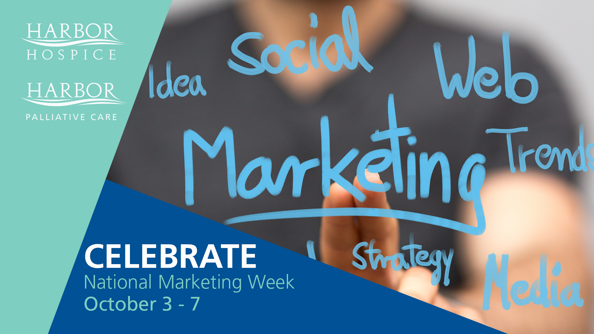 Announcement National Week Month Marketing week - Celebrating Marketing Week. It's their week!