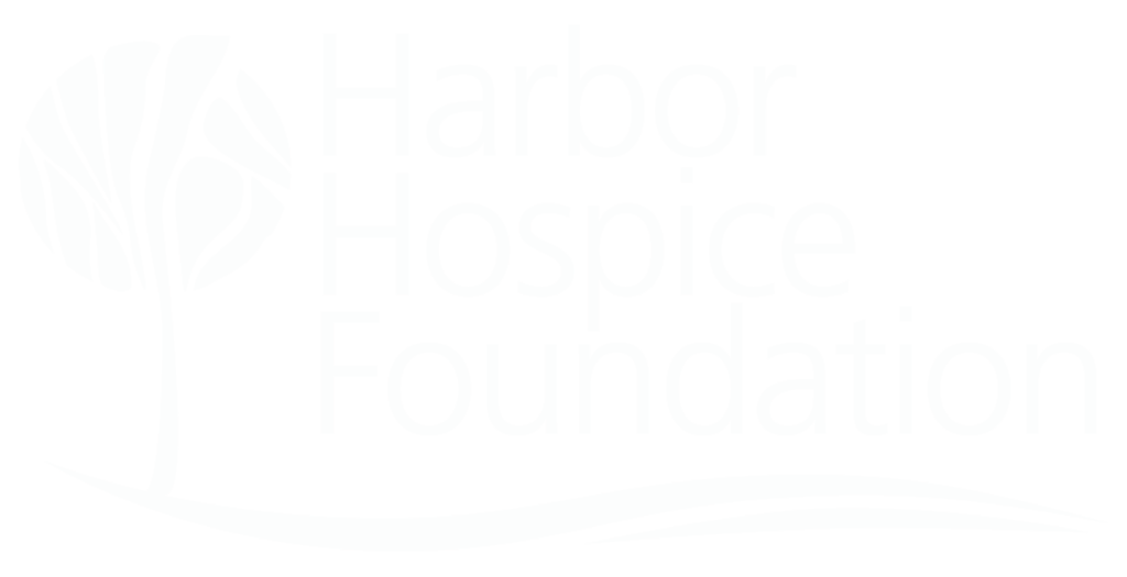 Harbor Hospice Foundation logo white